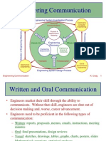 Engineering Communication: Key Elements for Written and Oral Presentations