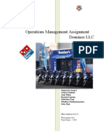 Operation Management in Domino Pizza123