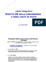 1. Diritto UE Concorrenza - Introduzione