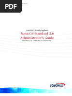 SonicOS Standard 26 AdminGuide