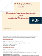 Tb Lecture19 Example of Post Tensioned Slab