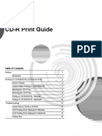 CDR Printing Guide