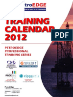 Training Calendar2012