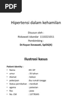 Download Hipertensi Dalam Kehamilan Ppt by Riskawati Iskandar SN156359571 doc pdf
