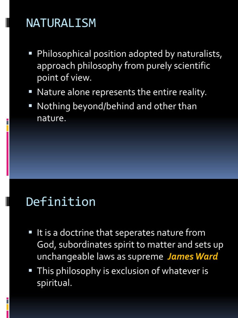 Naturalism 22 (2) | Naturalism (Philosophy) | Matter