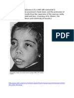 The Typical Facial Appearance of A Child With Untreated