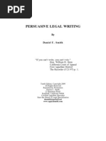 Download Persuasive Legal Writing by Daniel U Smith by Daniel U Smith SN15636164 doc pdf