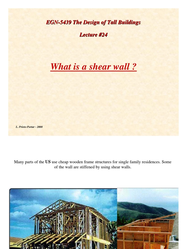 Understanding Shear Walls in Tall Buildings | PDF | Home & Garden | Art
