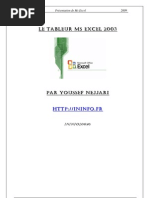 Download Ms Excel 2003 by Youssef NEJJARI SN15638241 doc pdf