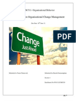 Change Management Research Paper