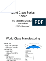 World Class Series: Kaizen: The BCIC Manufacturing Committee 2010-Session 1