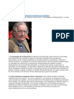 Noam Chomsky La Manipulacion