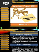 Download Materi Announcement SMP by Danny A Sandhy SN156394446 doc pdf