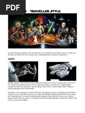 Star Wars - Traveller Style