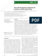 ELPylated Anti-Human TNF Therapeutic Single-Domain