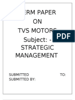 103108847 Tvs Motors Bcg Matrix and Ansoff Matrix