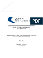 Queen's University Research Explores Bourdieu's Theory for Management Accounting