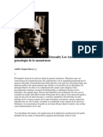Los Anormales, Genealogia de Los Mounstroso Foucault