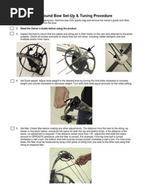 Bow Setup Tuning