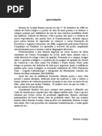 Apresntação Renato Araújo