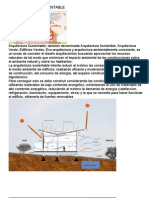 ARQUITECTURA SUSTENTABLE