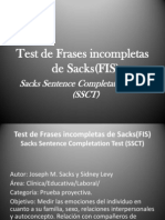 Test de Frases Incompletas de Sacks FIS