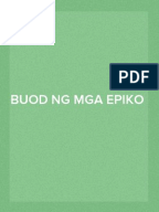 Mga Epiko ng Pilipinas (Buod)