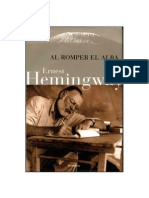 1952-Hemingway, Ernest - Al Romper El Alba