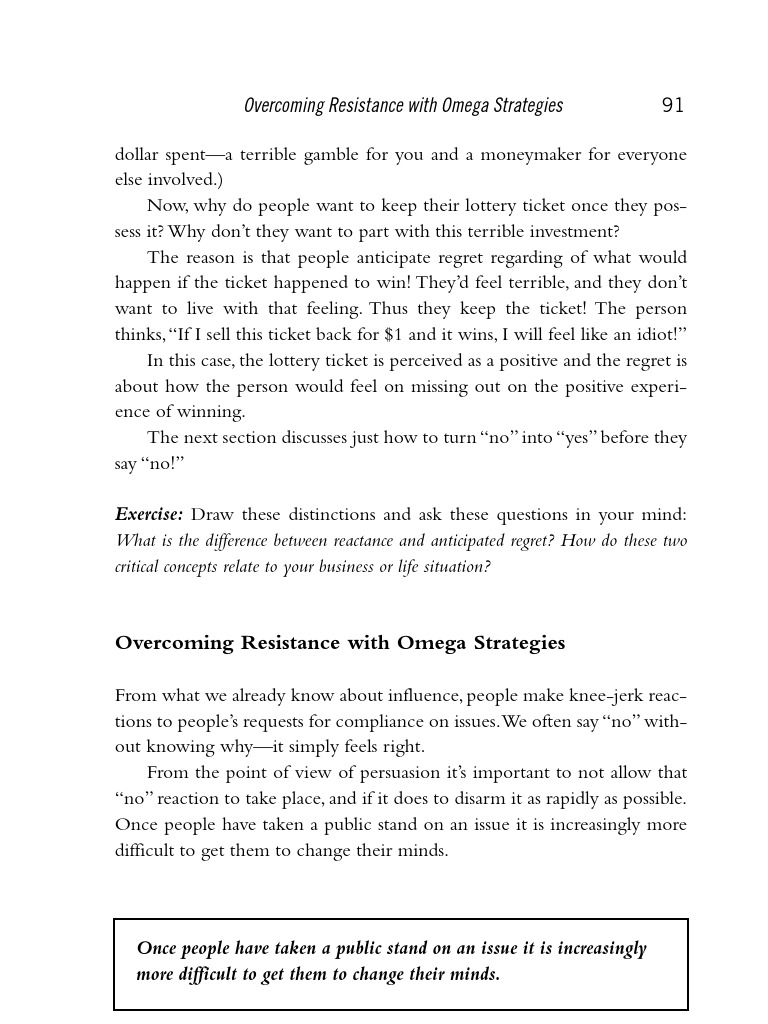 Overcoming Resistance in Persuasion | PDF | Career & Growth | Lifestyle