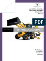 Informe Retroexcavadoras