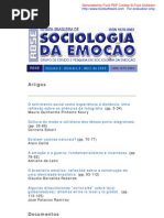Revista Brasileira de Sociologia da Emoção v2,n4,abril2003