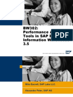 Performance Analysis Tools in SAP Business Information Warehouse