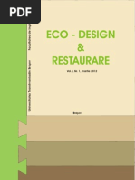 Eco-Design Si Restaurare Nr 1