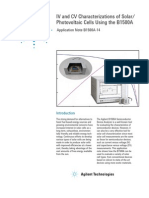 Characterizations of Solar PV