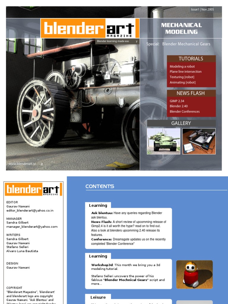Blender Art Magazine 1 PDF