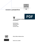 Heymann, Daniel & Sebastian Galiani Et Al. 2006 'Two Essays On Development Economics' United Nations - ECLAC & CEPAL (49 PP.)