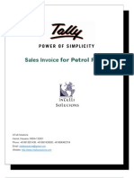 User Manual With FAQs - Sales Invoice For Petrol Pumps