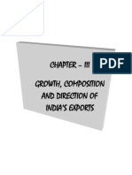 Direction of India's Export