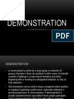 Demonstration