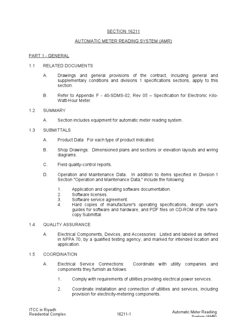 16211-Smart Metering System | PDF
