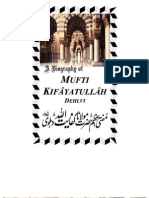 Biography of Hazrat Maulana Mufti Kifaya - Free