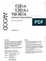 TM-261A Manual