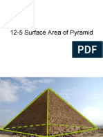 12-5 Surface Area of Pyramid
