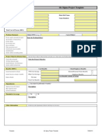 Revised Project Template (May 2002)