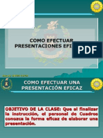 PRESENTACIONES EFICACES