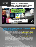 Download Pemberdayaan Peran Masyarakat Dalam Penanggulangan Bencana Alam by Etty Rauf SN156542086 doc pdf