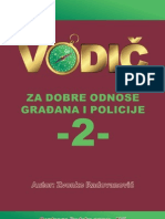 Vodic Za Dobre Odnose Gradjana I Policije - 2