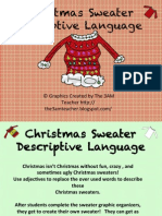 Descriptive Language Christmas Sweater Fun