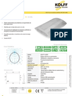 Iluminacion EmergenciaKOLFF CURVE