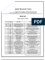 Download Islamic Research Centre _ Books_List by mail2saeedis SN156558873 doc pdf
